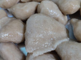 Pempek rebon santan