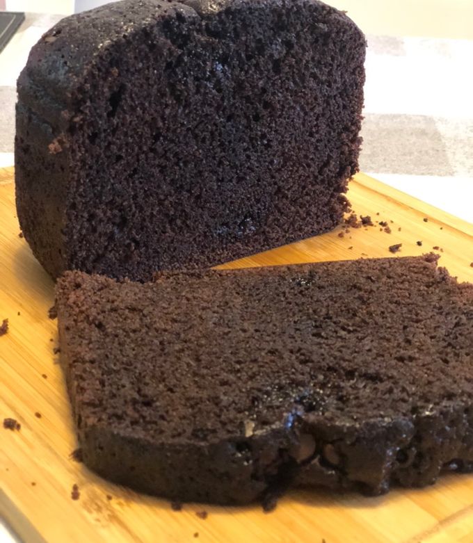 Una foto de Budín de chocolate en panificadora Atma