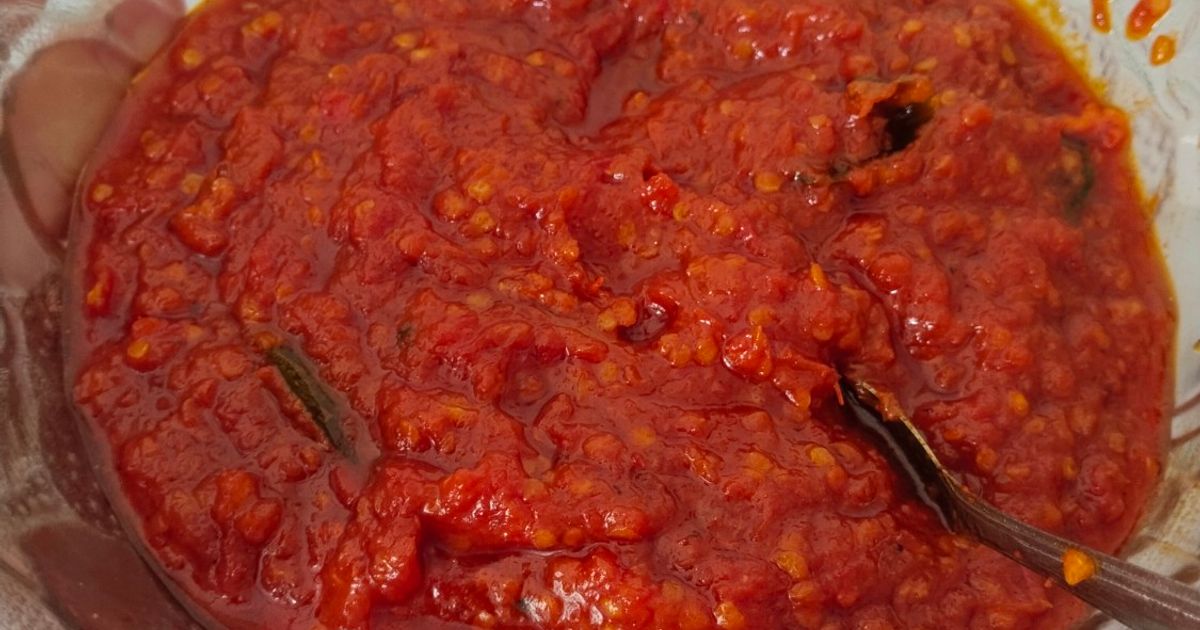 Sambal bajak anti gagal