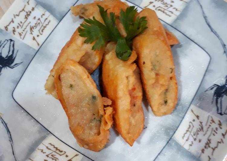 Chiken Egg roll with vegetable