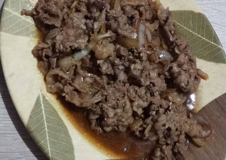 Beef Slice Ala ala