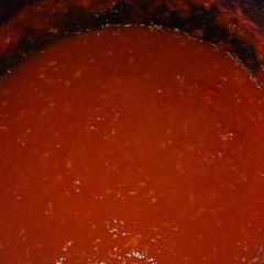 Simple pizza sauce A picture of Simple pizza sauce.