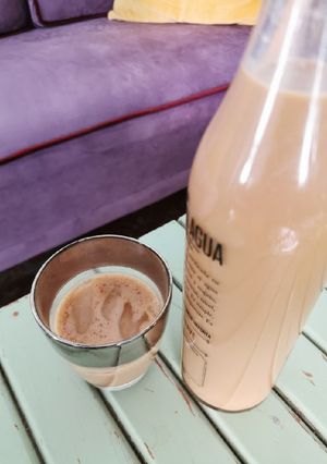 Una foto de Ponche de café