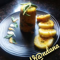 A picture of Semolina discs.