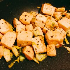 Chicken and Tofu A picture of Chicken and Tofu.