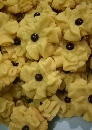 Foto resep Kue semprit mawar