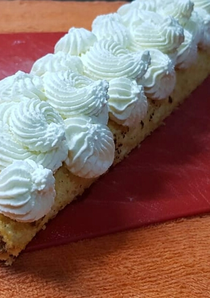 Una foto de Pionono con dulce de leche