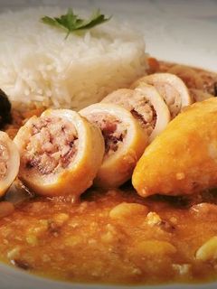 Una foto de Calamares rellenos a la mallorquina