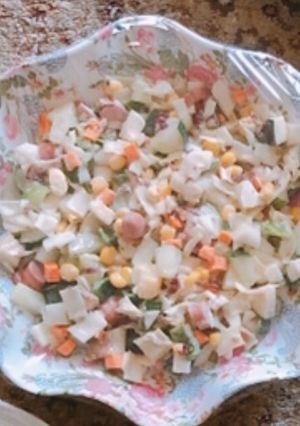 A picture of Vegetable salad.