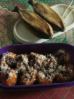 Foto resep Pompom pisang cokelat-keju