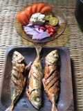 Ikan Uji Rashid Bakar Cicah Dengan Tempoyak Budu