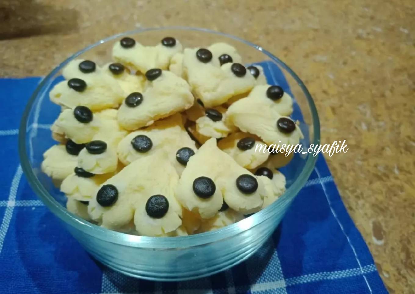 Kue Maizenna simple (No Sugar, No mixer, No Oven, No egg)