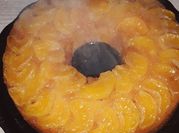 Una foto de budin de mandarina sin aceite