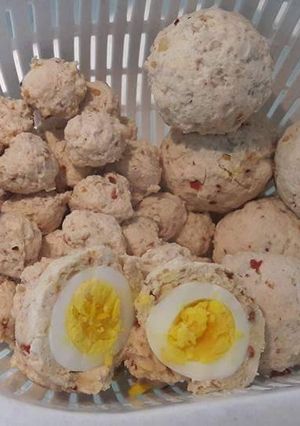 Foto resep Bakso ayam tanpa tepung