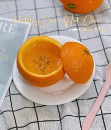 pudding bằng bột gelatin