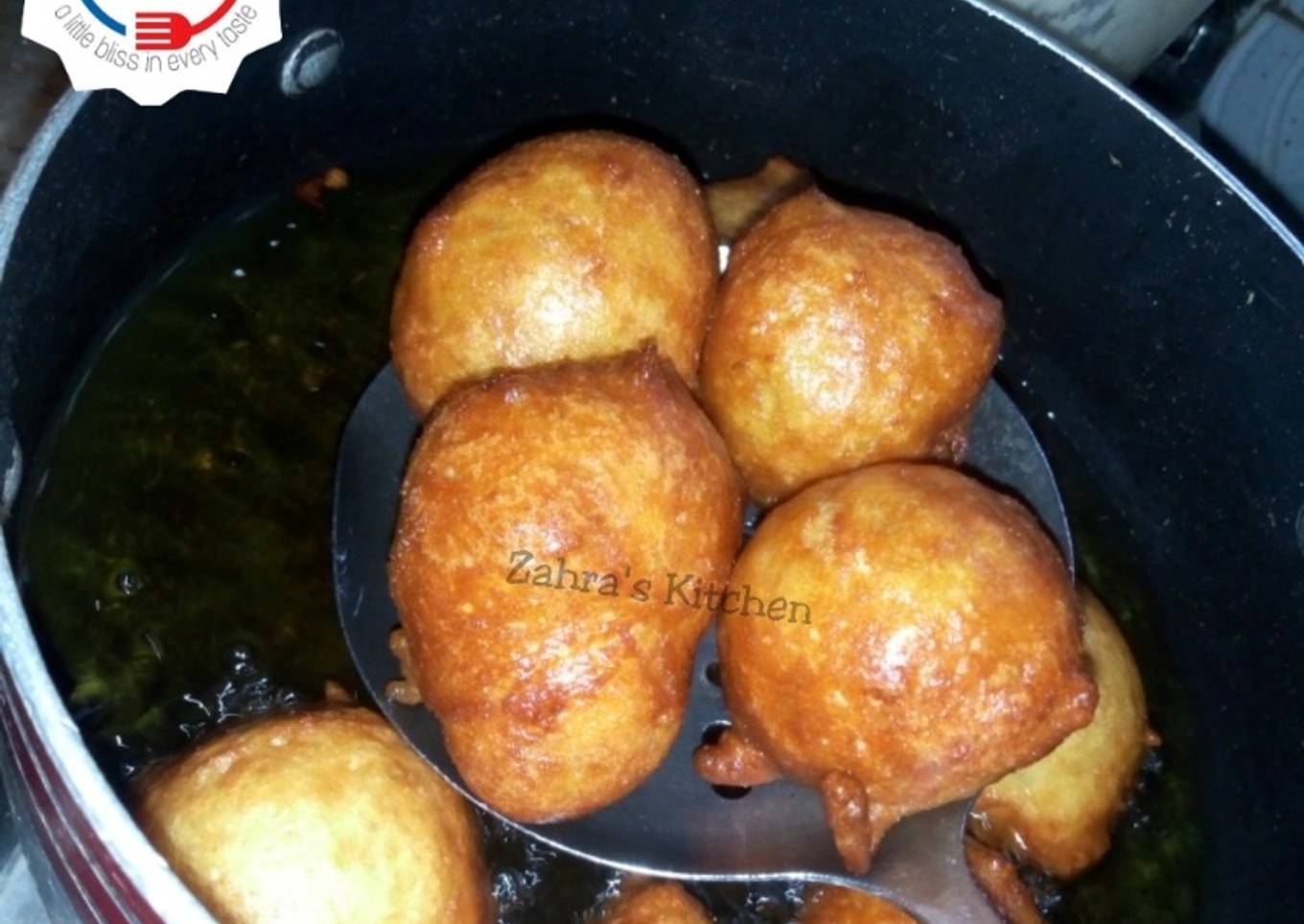 Coconut flavored puff puff