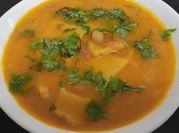 A picture of pigeon peas dal