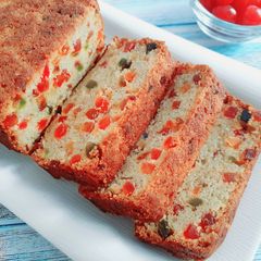 Eggless Tutti Frutti Cake A picture of Eggless Tutti Frutti Cake.