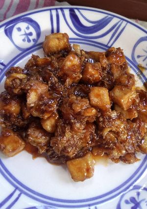 Foto resep Tahu tofu manis pedas ala warkop ayu