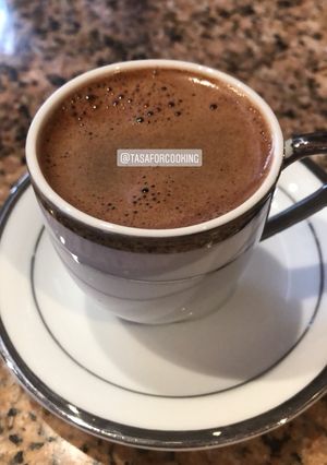 صورة لوصفة قهوة تركية على طريقتي