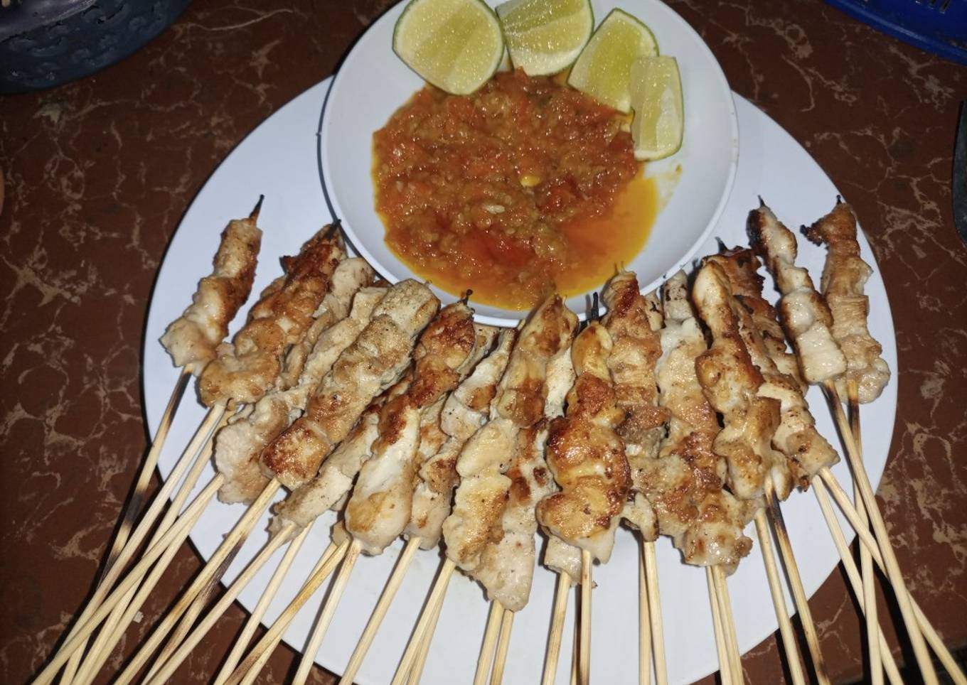 Sate Taichan sambel geprek goreng