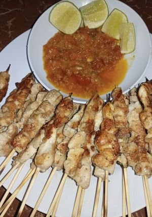 Foto resep Sate Taichan sambel geprek goreng