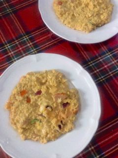 صورة لوصفة بيض بالفول والخضار 😋