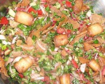 Popular Cuisine Fattoush my way Restaurant Style