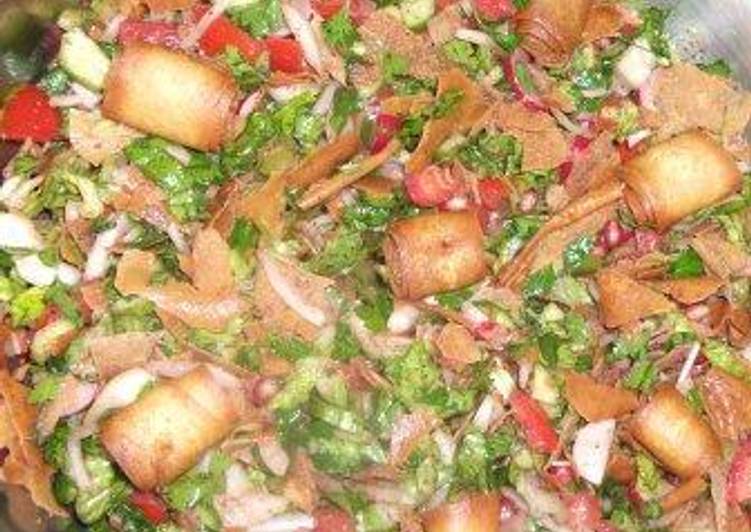Fattoush my way Fattoush my way