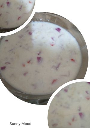 A picture of Salad raita.