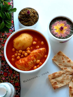 عکسی از دستور آبگوشت مرغ