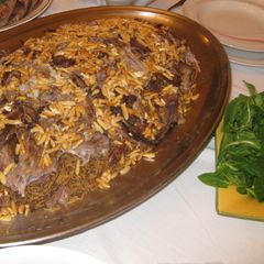A picture of Ouzé - Rice and lamb.
