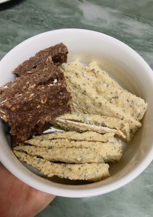 Hình của món Bánh Protein healthy.