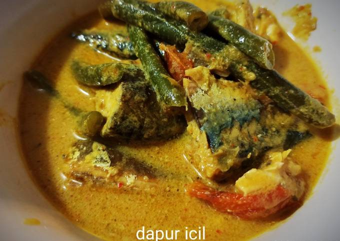 Gulai ikan salem (kuah kuning) No MSG