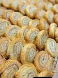 Rollos hojaldradas de canela