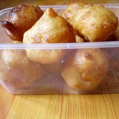 A picture of Spicy Puff puff😋.