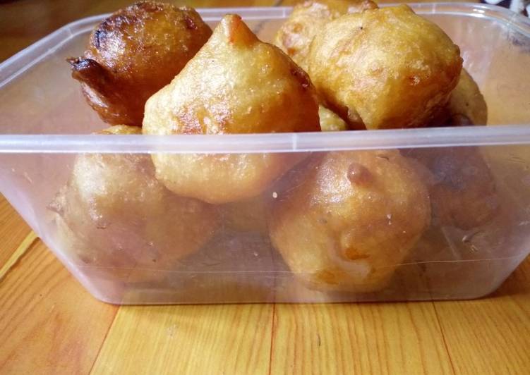 Simple Way to Make Super Quick Homemade Spicy Puff puff😋 | Satisfyingrecipe.web.app