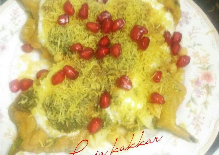 Recipe of Super Quick Homemade Palak patta chaat