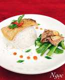 Đậu ván xào + Cá chiên 🐟🐟 ăn với cơm