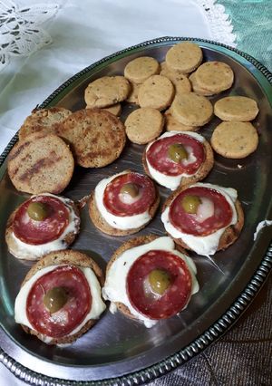 Una foto de Galletas de harina de soja