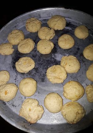 Una foto de Galletas caseras de naranja, después de ir a la panadería 😳