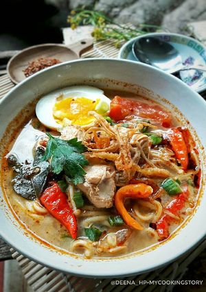 Foto resep Tom Yum Gai Nam Khon  Noodles