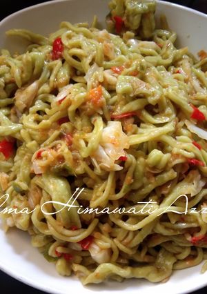 Foto resep Seblak basah Mie hijau
