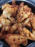 Asinhas de frango fritas