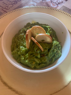 Una foto de Guacamole casero