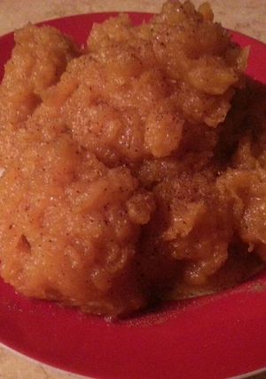 صورة لوصفة بطاطا حمرا بودنج 🍠