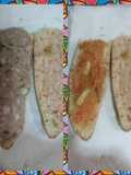 Bocata de calabaza con bullí blanco con setas