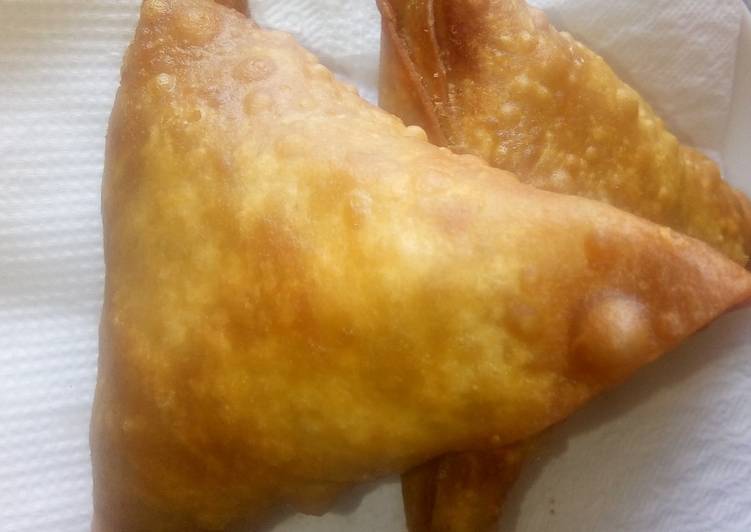 Recipe of Super Quick Homemade Spicy samosa za viazi