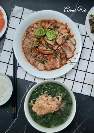 Hình của món Bữa cơm ngon ngày mưa.