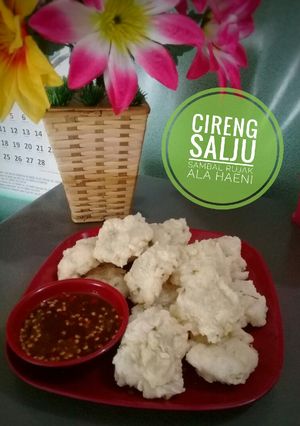 Foto resep 🍟Cireng Salju Sambel Rujak🍟